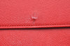 Authentic Louis Vuitton Epi Porte Tresor Etui Papier Wallet Red M63717 LV K6149