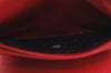 Authentic Louis Vuitton Epi Porte Tresor Etui Papier Wallet Red M63717 LV K6149