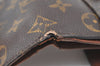 Authentic Louis Vuitton Monogram M61652 Porte Monnaie Billet Carte Credit K6160