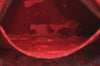 Authentic Louis Vuitton Epi Dauphine Cosmetic Pouch Red M48447 LV K6163