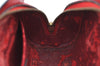Authentic Louis Vuitton Epi Dauphine Cosmetic Pouch Red M48447 LV K6163