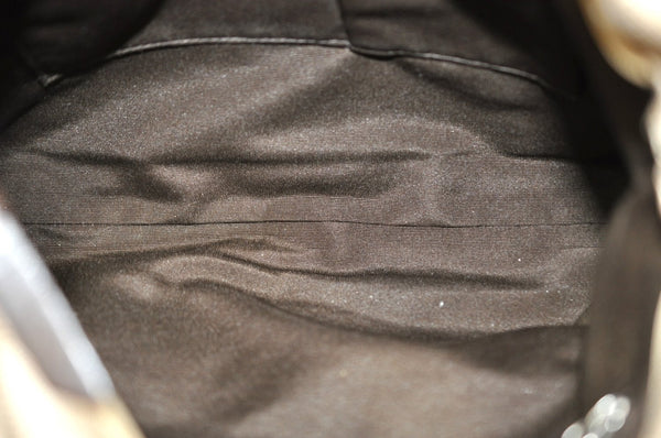 Authentic COACH Signature Shoulder Cross Bag Purse Canvas Leather Beige K6170