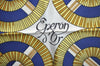 Authentic HERMES Carre 90 Scarf "Eperon D'or" Silk Navy K6174