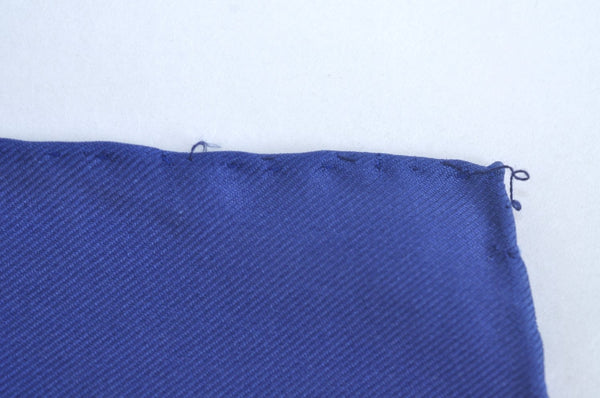 Authentic HERMES Carre 90 Scarf "Eperon D'or" Silk Navy K6174