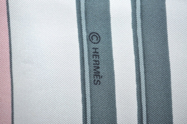 Authentic HERMES Carre 90 Scarf "BRIDES de GALA par " Silk Pink K6175