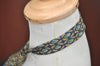 Authentic HERMES Tie Necktie Watermelon Pattern Silk 7658TA Navy Green K6181