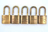 Authentic Louis Vuitton Padlock Gold 10Set LV K6209