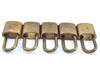 Authentic Louis Vuitton Padlock Gold 10Set LV K6209