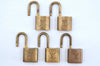 Authentic Louis Vuitton Padlock Gold 10Set LV K6210