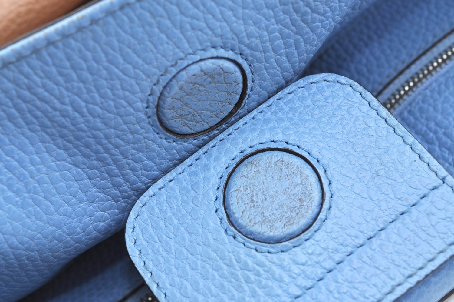 Authentic GUCCI Vintage Swing Large Shoulder Tote Bag Leather 354397 Beige K6223