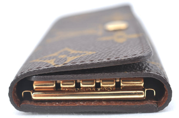 Authentic Louis Vuitton Monogram Multicles 4 Hooks Key Case M62631 LV Box K6227