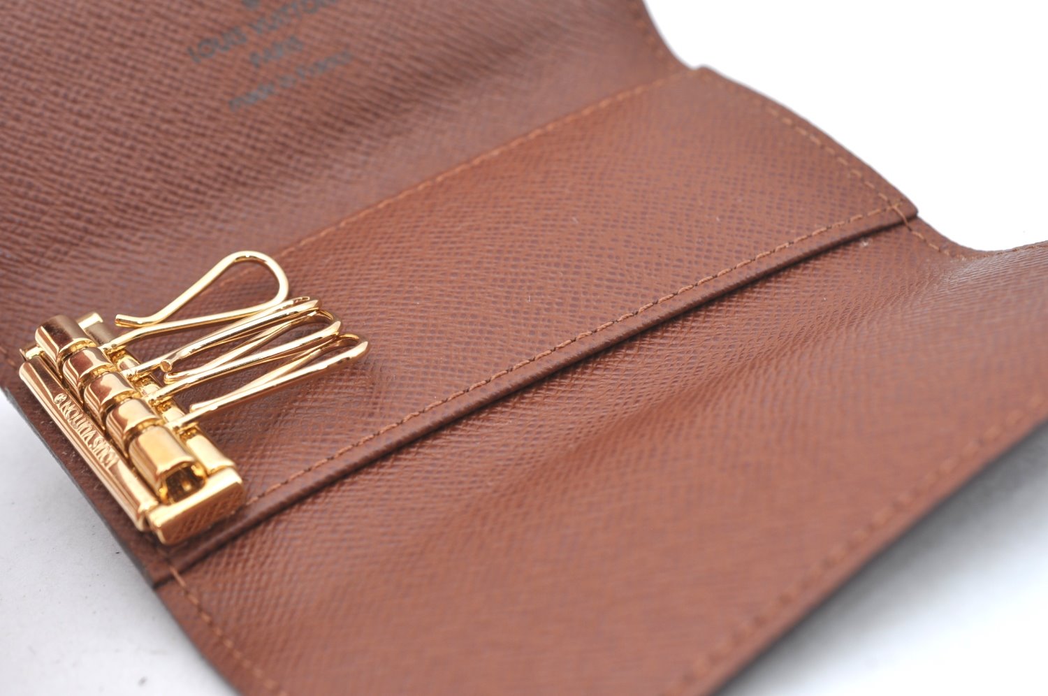 Authentic Louis Vuitton Monogram Multicles 4 Hooks Key Case M62631 LV Box K6227