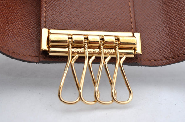 Authentic Louis Vuitton Monogram Multicles 4 Hooks Key Case M62631 LV Box K6227