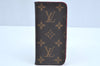 Authentic Louis Vuitton Monogram Folio Iphone 6 Case Red M61616 LV K6235