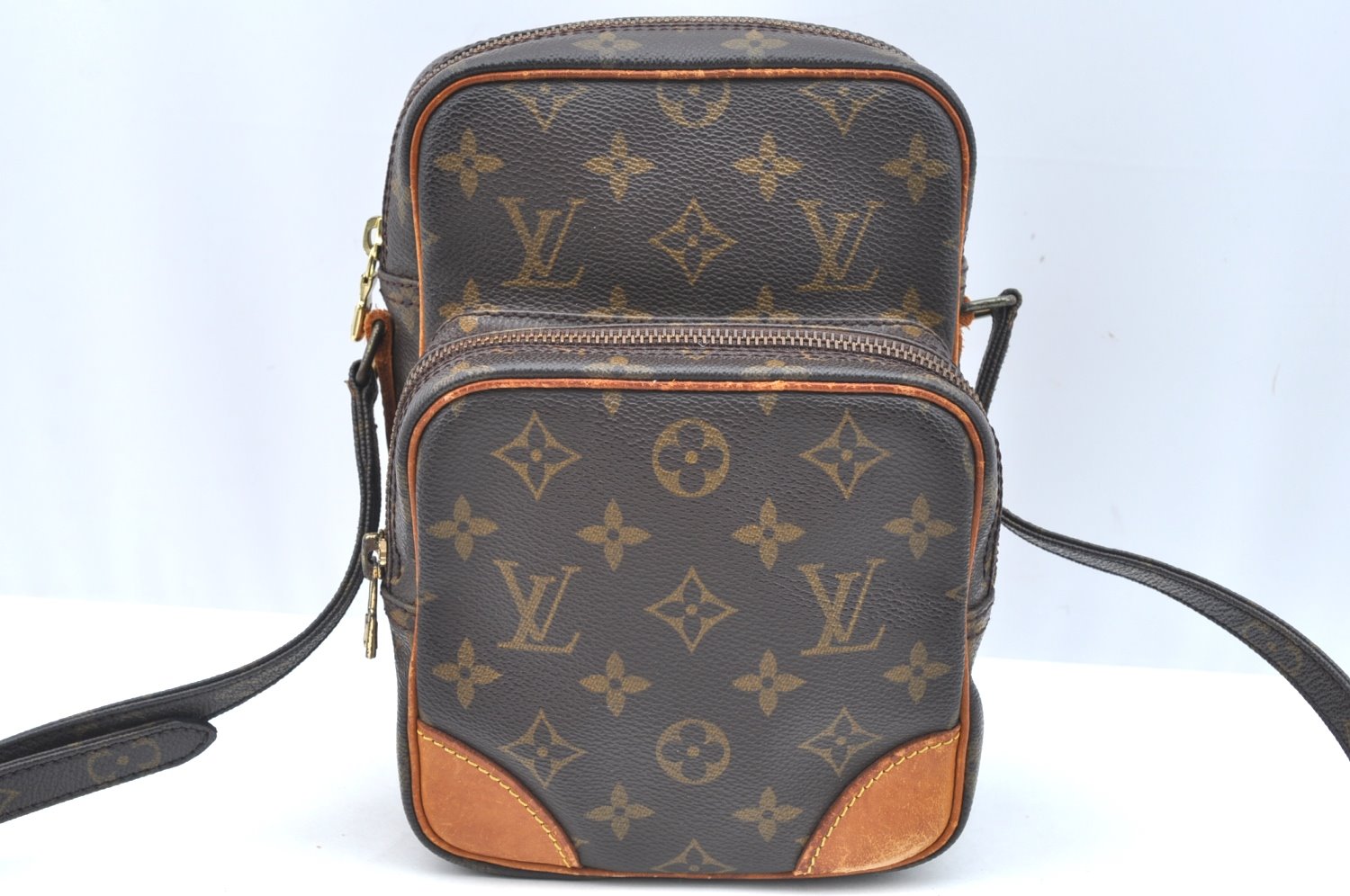 Authentic Louis Vuitton Monogram Amazone Shoulder Cross Bag M45236 LV Junk K6246