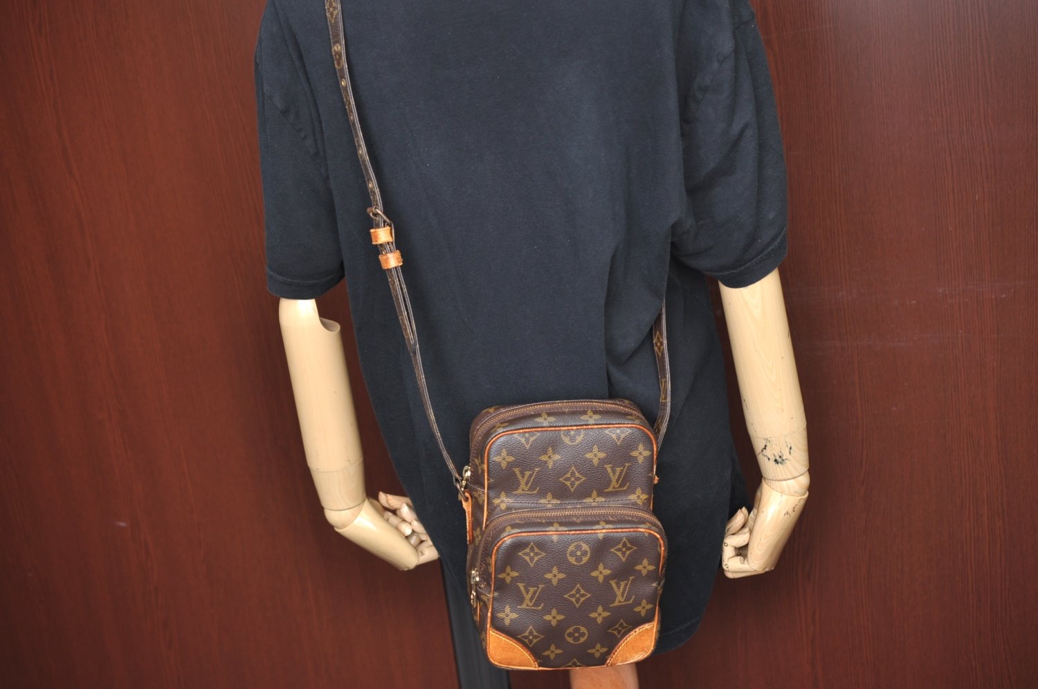Authentic Louis Vuitton Monogram Amazone Shoulder Cross Bag M45236 LV Junk K6246