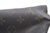 Auth Louis Vuitton Monogram Poche Toilette 26 Cosmetics Pouch Old Model LV K6249