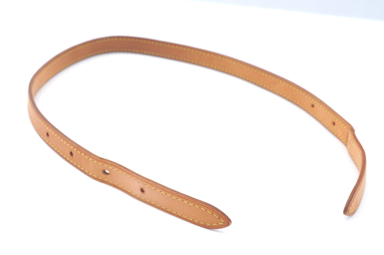 Authentic Louis Vuitton Leather Shoulder Strap For Bucket PM 27.6