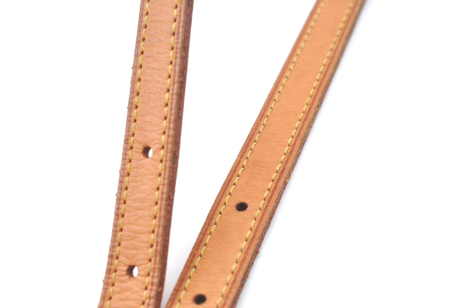 Authentic Louis Vuitton Leather Shoulder Strap For Bucket PM 27.6