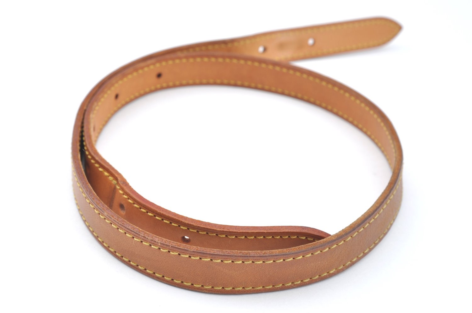 Authentic Louis Vuitton Leather Shoulder Strap For Bucket GM 31.9