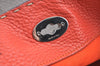 Authentic FENDI Selleria Vintage Shoulder Tote Bag Leather Gray K6275
