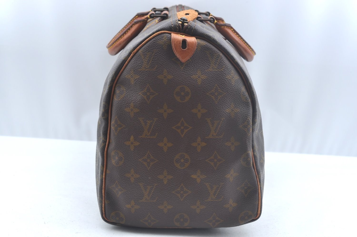 Authentic Louis Vuitton Monogram Speedy 40 Hand Boston Bag Old Model LV K6321