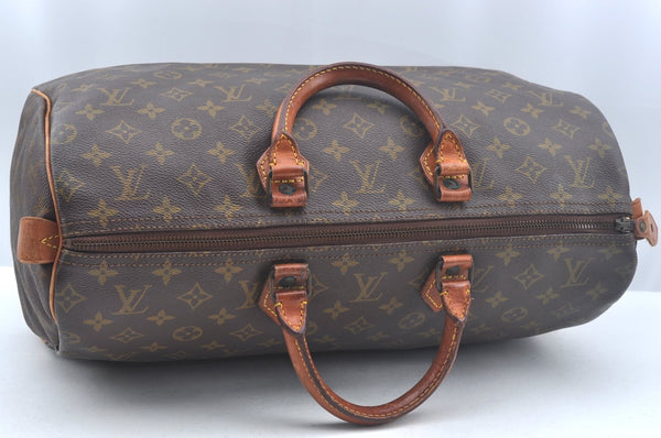 Authentic Louis Vuitton Monogram Speedy 40 Hand Boston Bag Old Model LV K6321