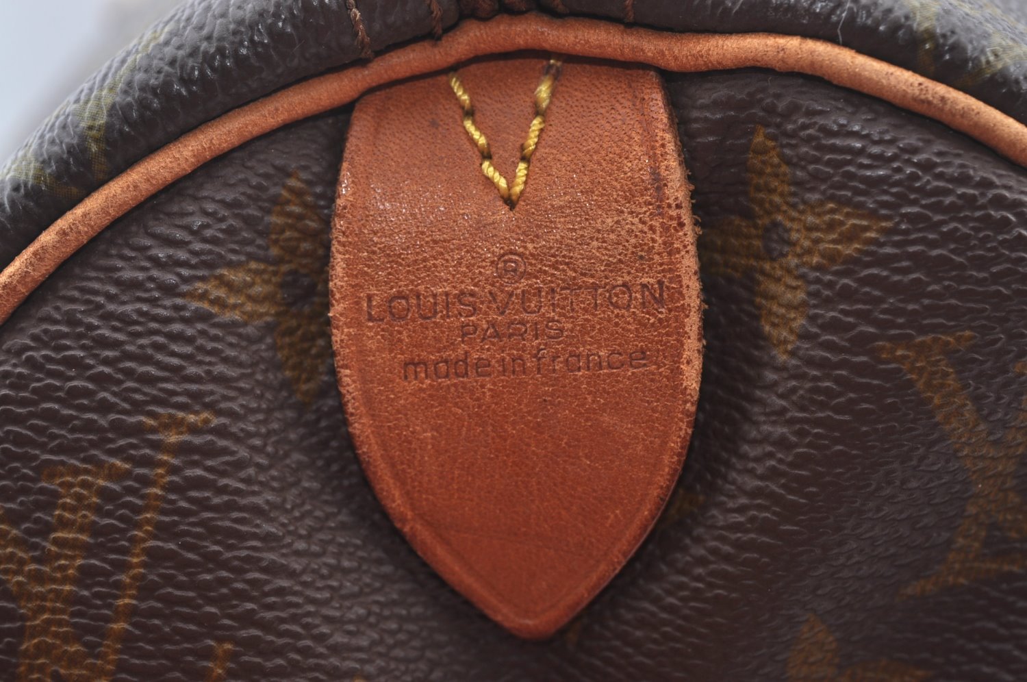 Authentic Louis Vuitton Monogram Speedy 40 Hand Boston Bag Old Model LV K6321