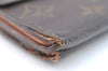 Authentic Louis Vuitton Monogram M61652 Porte Monnaie Billet Carte Credit K6324