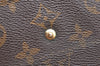 Authentic Louis Vuitton Monogram M61652 Porte Monnaie Billet Carte Credit K6324