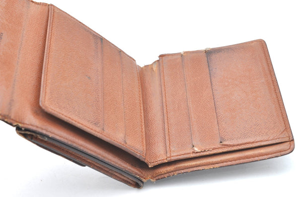Authentic Louis Vuitton Monogram M61652 Porte Monnaie Billet Carte Credit K6324