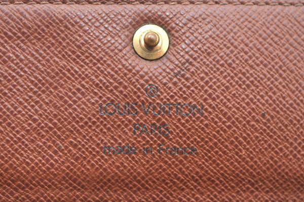 Authentic Louis Vuitton Monogram Multicles 4 Four Hooks Key Case M62631 LV K6325