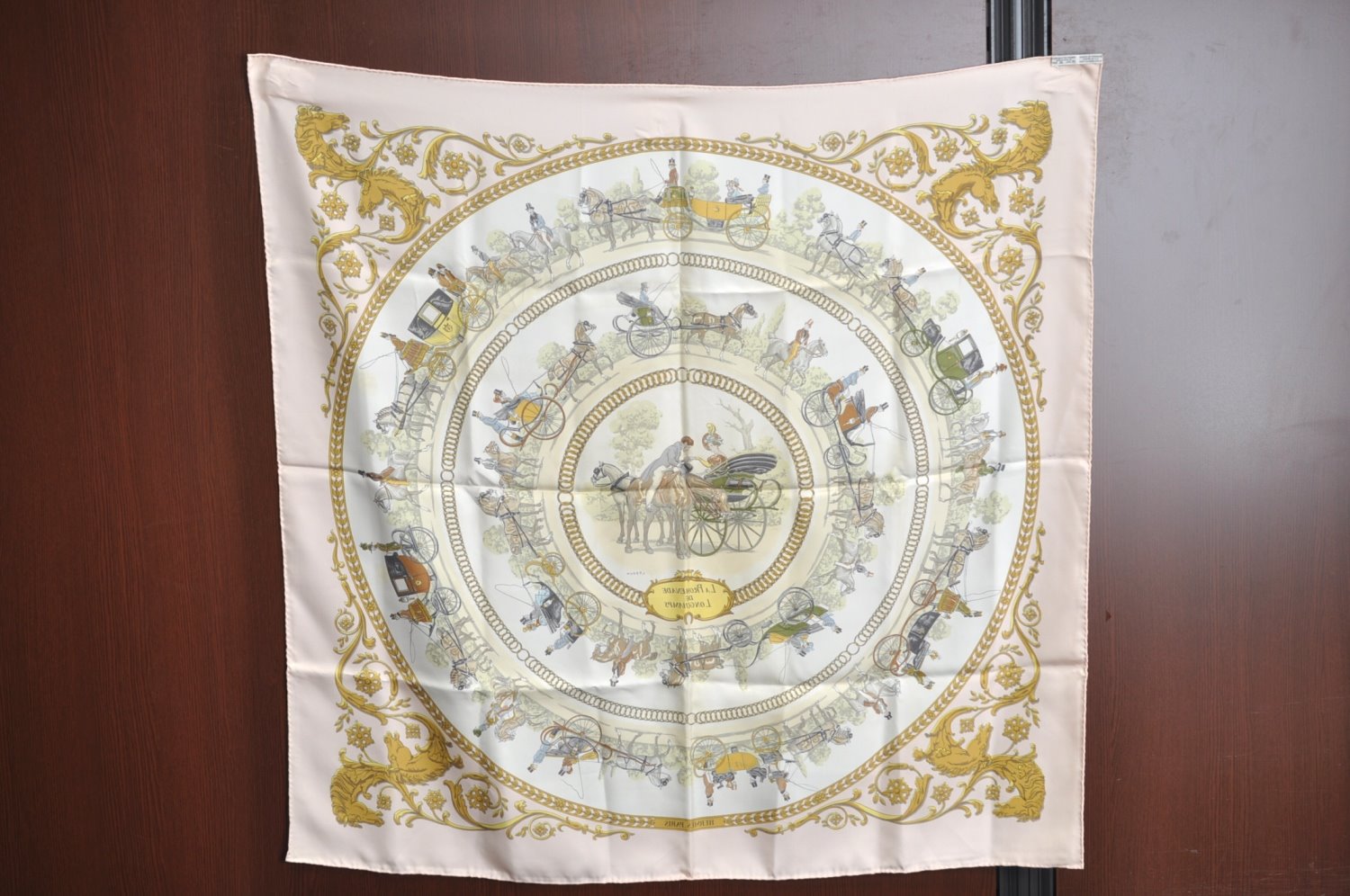 Authentic HERMES Carre 90 Scarf 