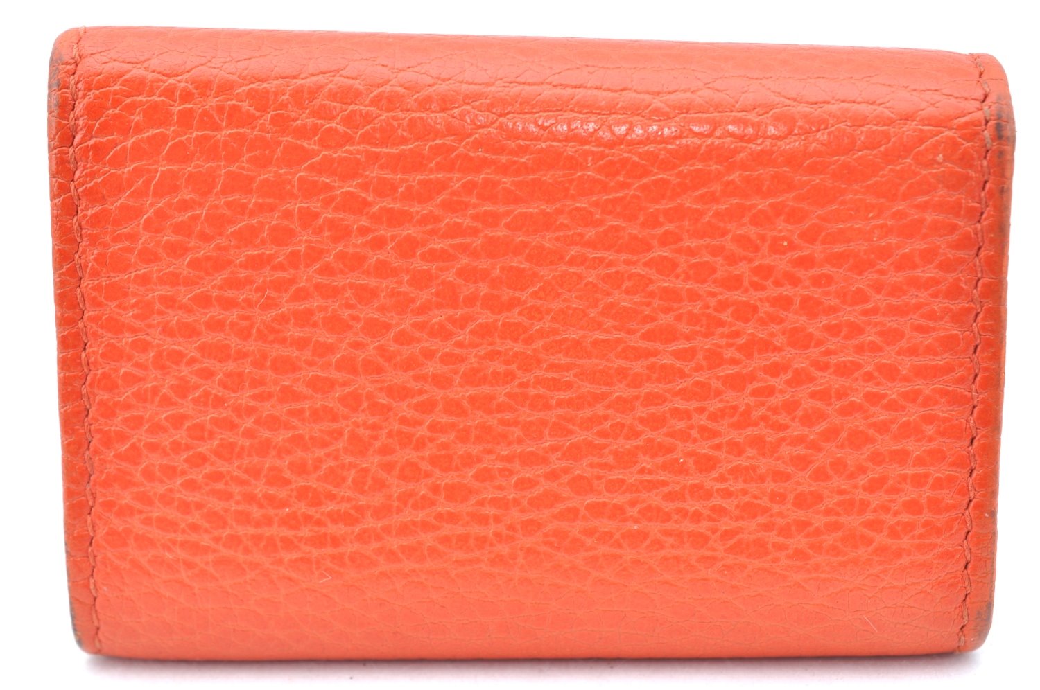 Authentic GUCCI Swing Vintage 6 Six Hooks Key Case Leather 354499 Orange K6334