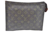 Auth Louis Vuitton Monogram Poche Toilette 26 Cosmetics Pouch Old Model LV K6335
