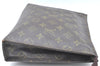 Auth Louis Vuitton Monogram Poche Toilette 26 Cosmetics Pouch Old Model LV K6335