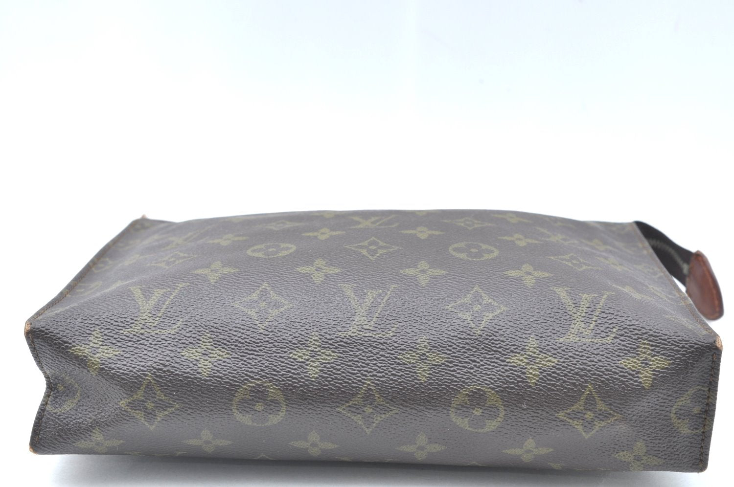 Auth Louis Vuitton Monogram Poche Toilette 26 Cosmetics Pouch Old Model LV K6335