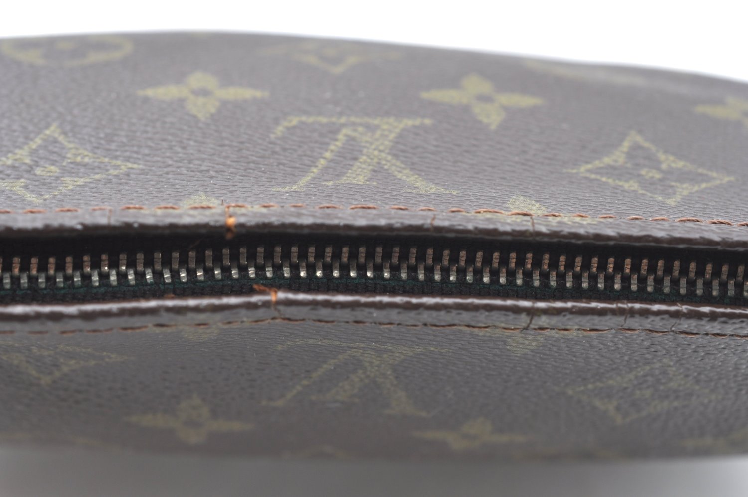 Auth Louis Vuitton Monogram Poche Toilette 26 Cosmetics Pouch Old Model LV K6335