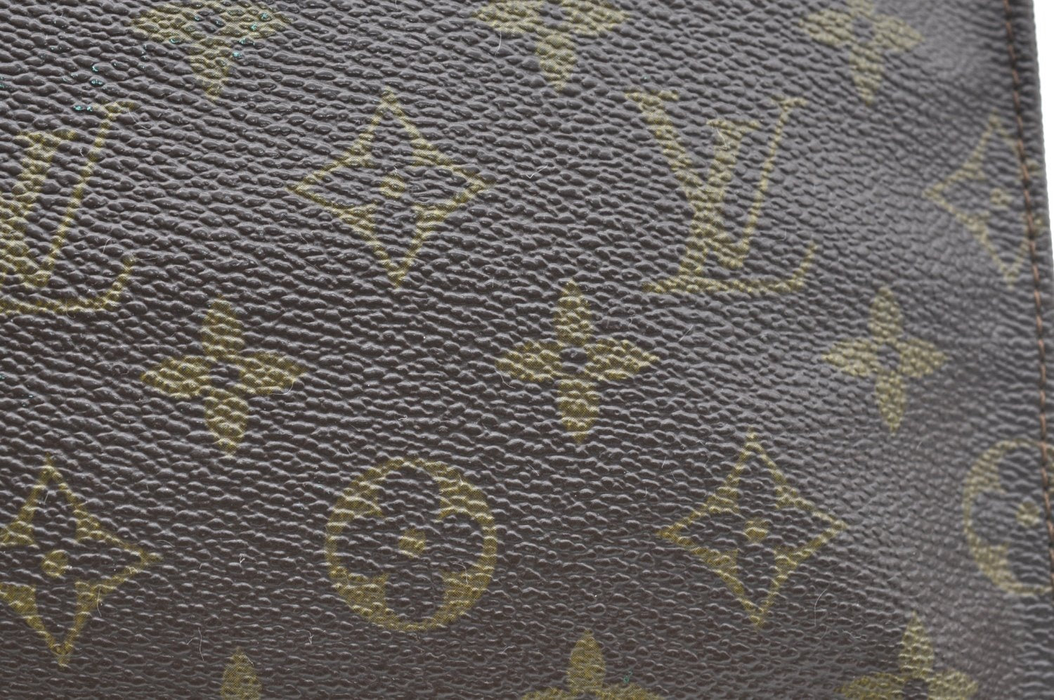 Auth Louis Vuitton Monogram Poche Toilette 26 Cosmetics Pouch Old Model LV K6335
