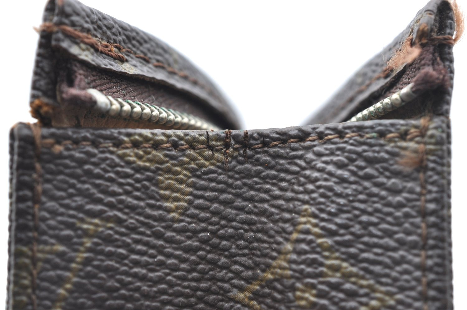 Auth Louis Vuitton Monogram Poche Toilette 26 Cosmetics Pouch Old Model LV K6335