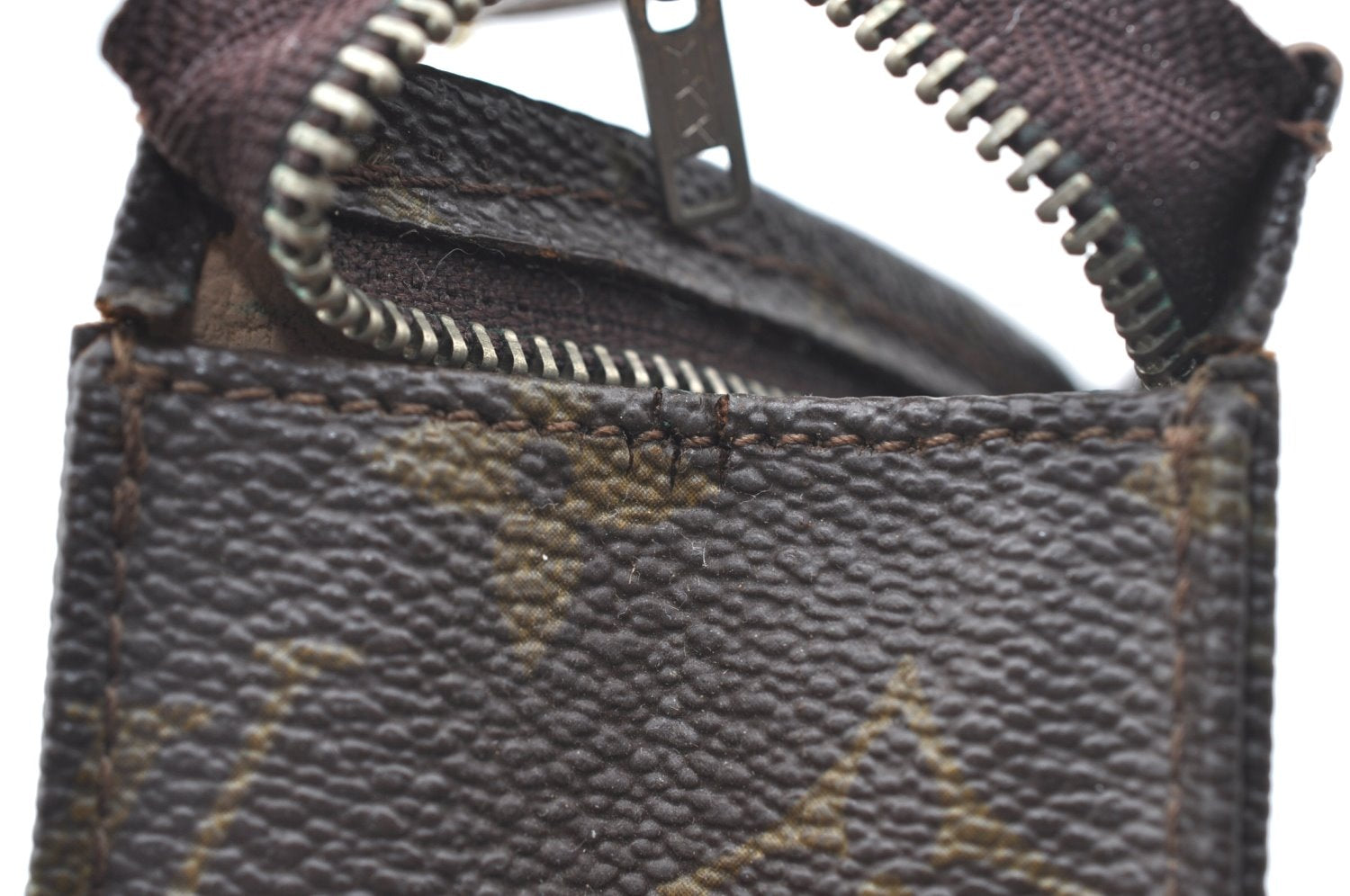 Auth Louis Vuitton Monogram Poche Toilette 26 Cosmetics Pouch Old Model LV K6335