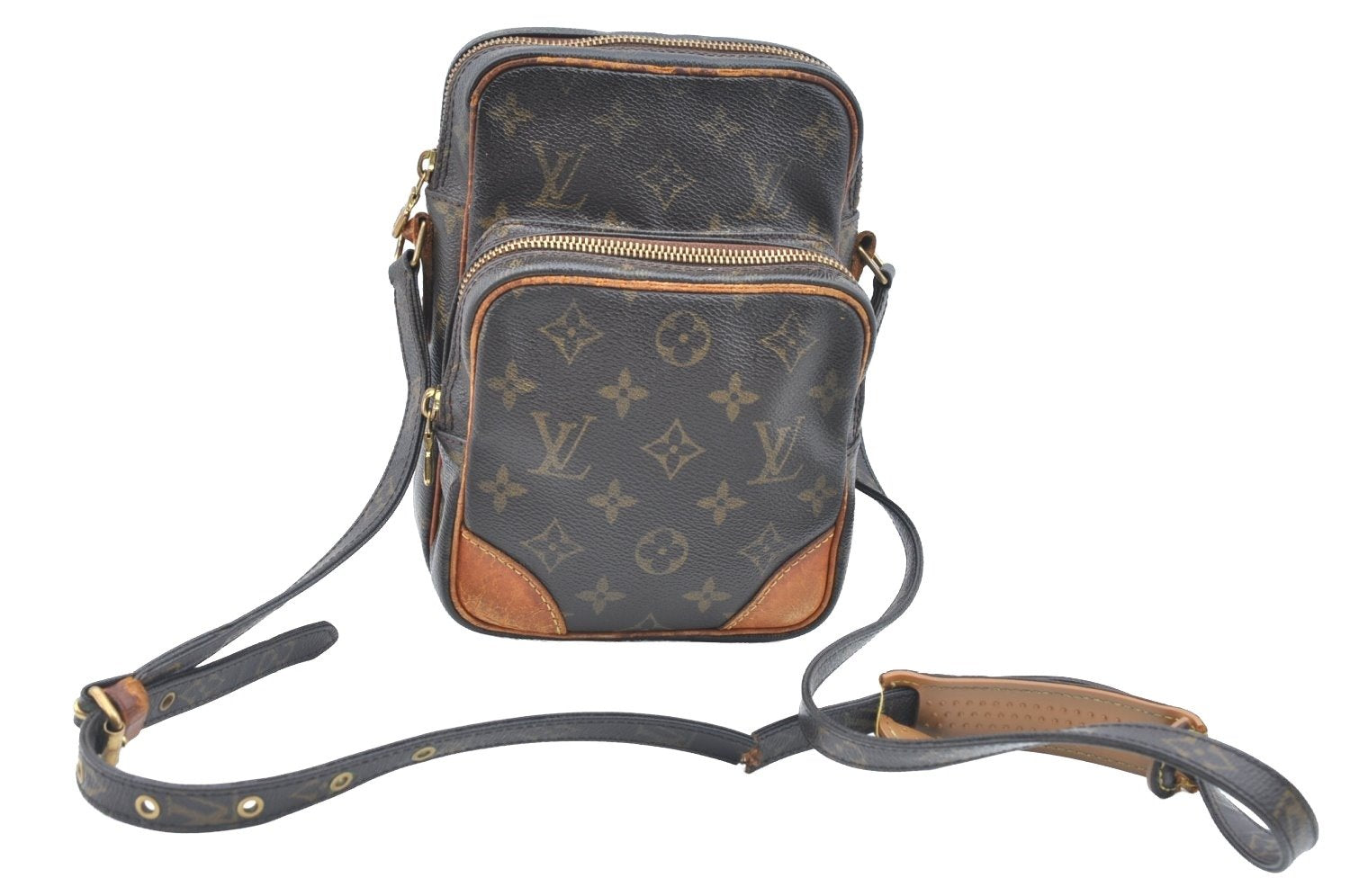 Auth Louis Vuitton Monogram Amazone Shoulder Cross Body Bag M45236 LV Junk K6339