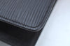 Authentic Louis Vuitton Epi Agenda MM Notebook Cover Black R20202 LV K6345