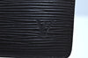Authentic Louis Vuitton Epi Agenda MM Notebook Cover Black R20202 LV K6345