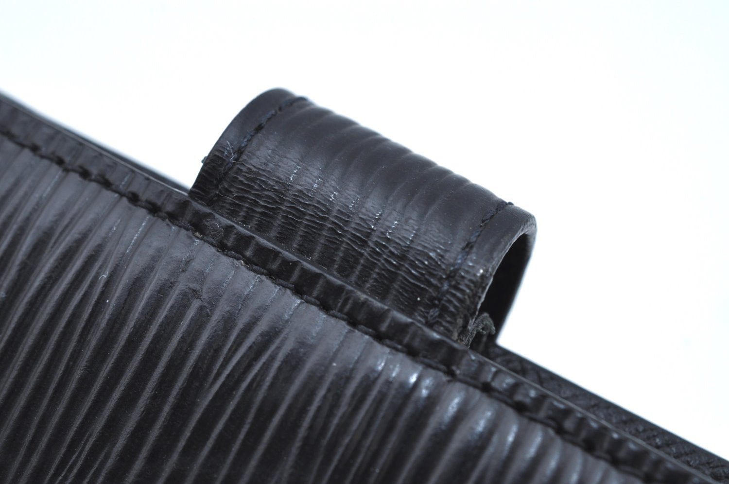 Authentic Louis Vuitton Epi Agenda MM Notebook Cover Black R20202 LV K6345