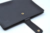 Authentic Louis Vuitton Epi Agenda MM Notebook Cover Black R20202 LV K6345