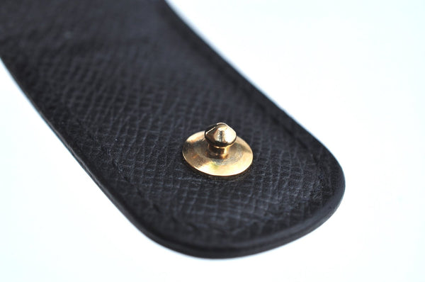 Authentic Louis Vuitton Epi Agenda MM Notebook Cover Black R20202 LV K6345