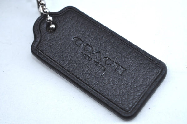 Authentic COACH Signature Shoulder Cross Body Bag Canvas Leather Black K6348