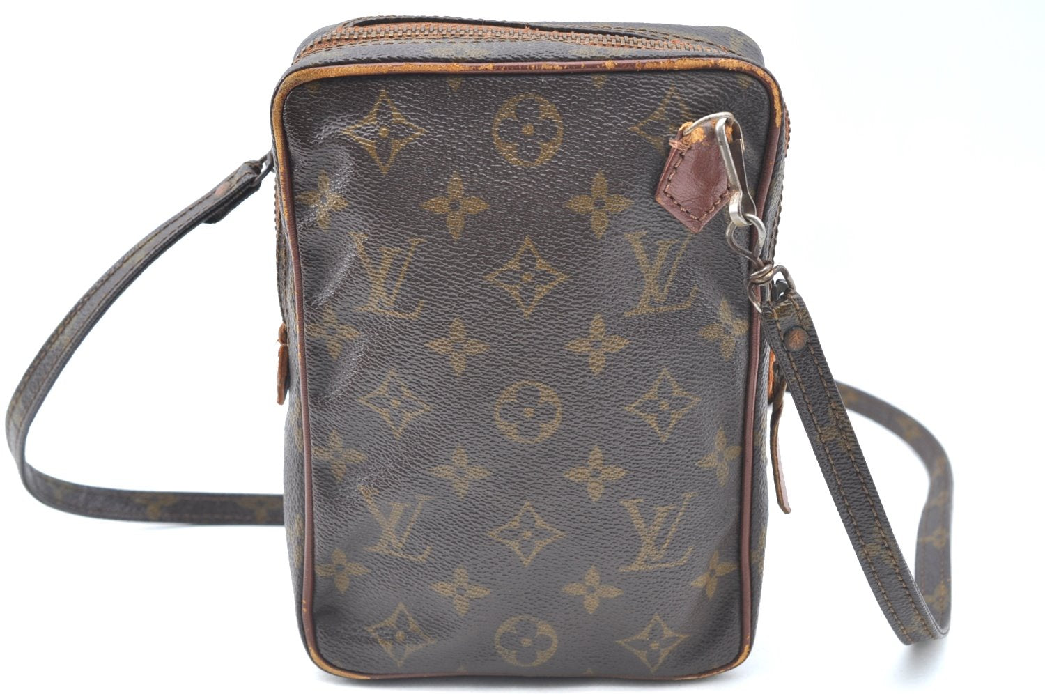 Authentic Louis Vuitton Monogram Amazone Shoulder Cross Body Bag Old Model K6356