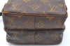 Authentic Louis Vuitton Monogram Amazone Shoulder Cross Body Bag Old Model K6356